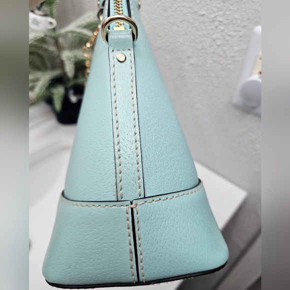 Kate Spade Mint Green Leather Wellesley Rachelle Shoulder Bag - Picture 11 of 15